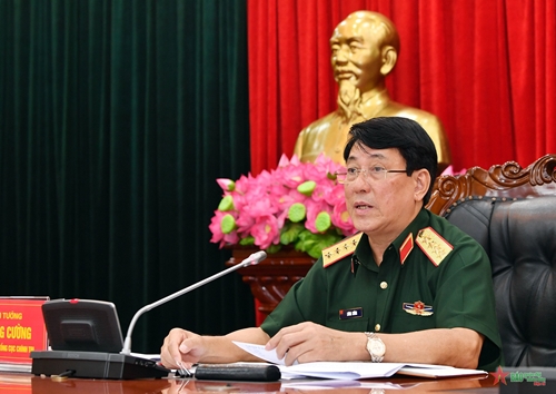 Đại tướng Lương Cường chủ trì họp Ban Chủ nhiệm Tổng cục Chính trị